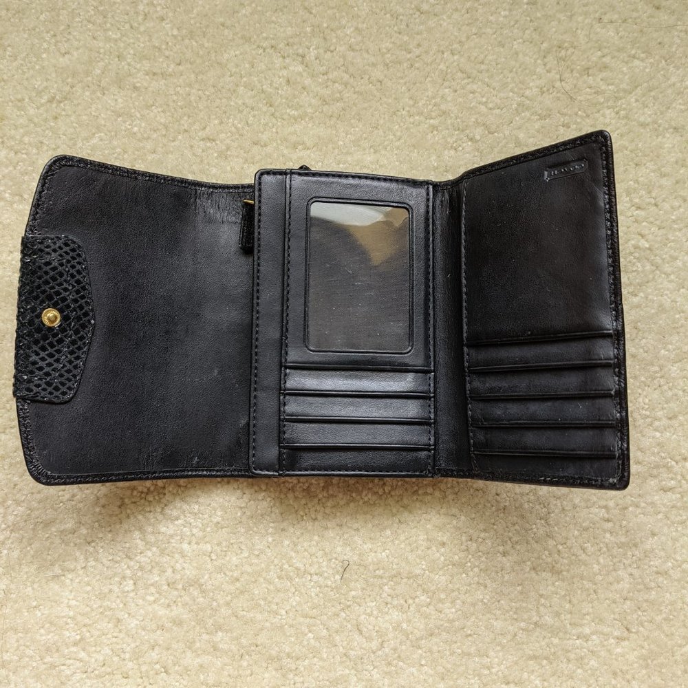 Coach black leather wallet - Picture 2 of 7